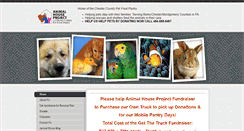 Desktop Screenshot of animalhouseproject.org
